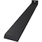Ekena Millwork Hidden Floating Steel Heavy Duty Bracket w/ Flange, Powder Coated Black 2 1/2"W x 20"D x 1 1/2"H BKTM02X20X01HFPBL - alternate 5